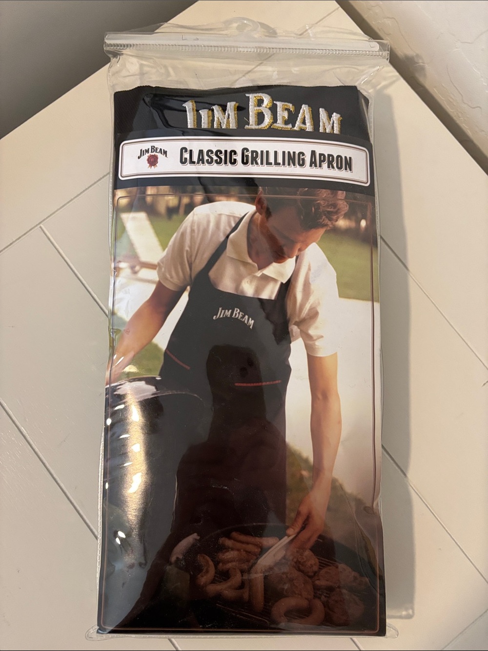 Jim Beam Classic Grilling Apron - Black